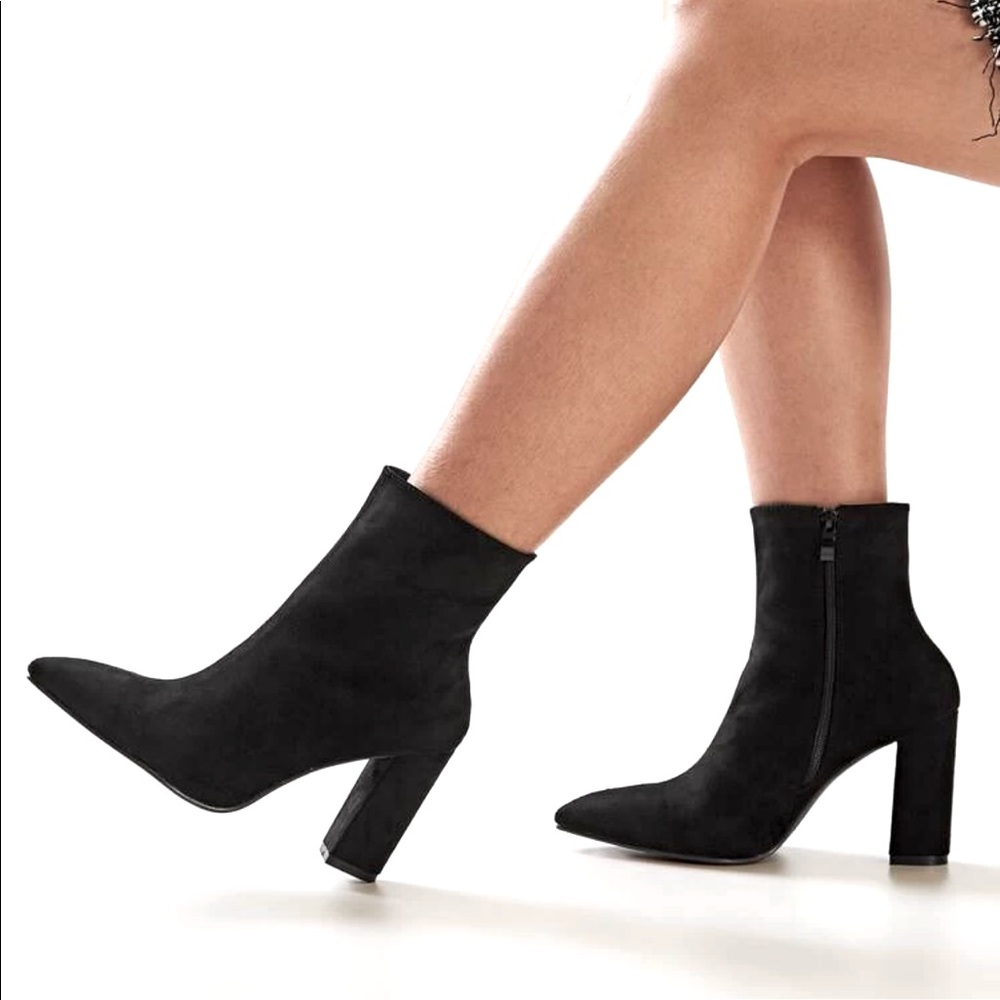 Black Ankle Booties